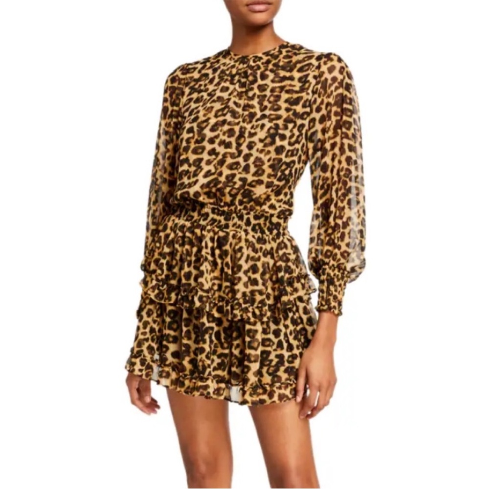 Misa Los Angeles Leopard dress
